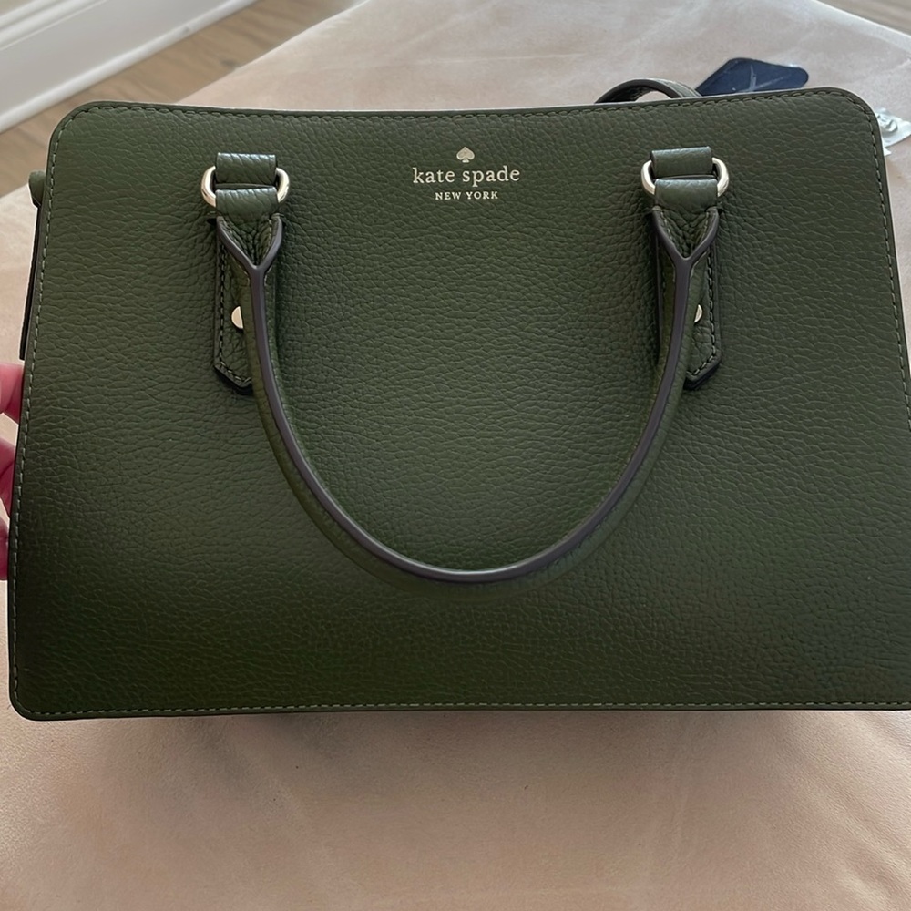 Kate Spade hunter green purse